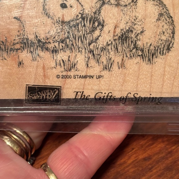 Vintage 2000 STAMPIN’ UP stamp set, “Gifts of Spring” - Picture 4 of 4